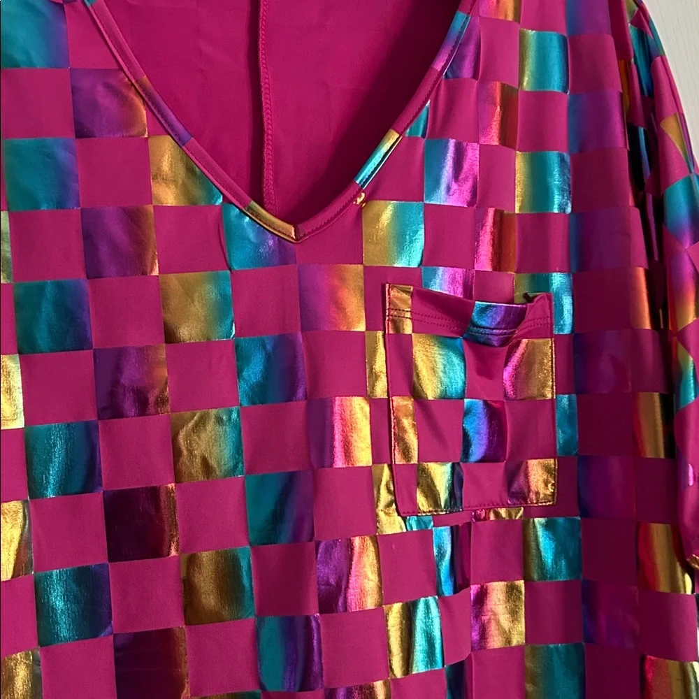 JODIFL Fuchsia Top - Picture 2 of 7